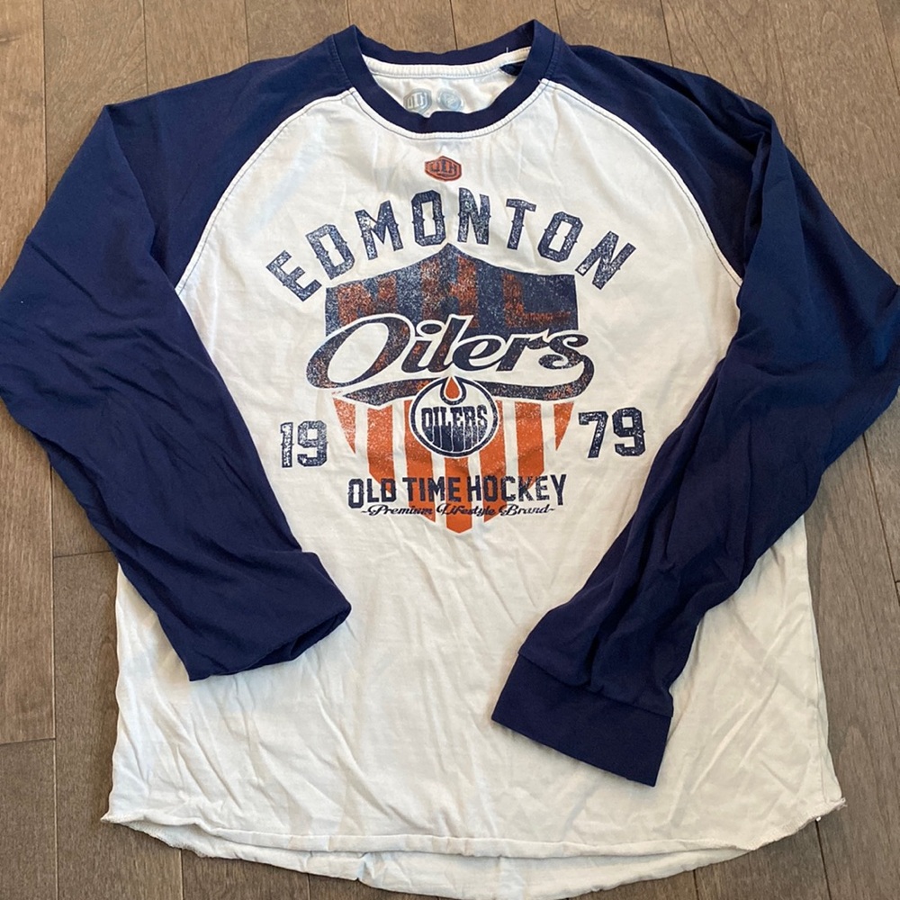 Oilers long sleeve shirt